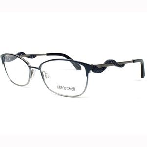 Roberto Cavalli Cat Eye Eyeglasses Frame Blue
